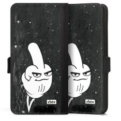 Sideflip mit Lasche schwarz