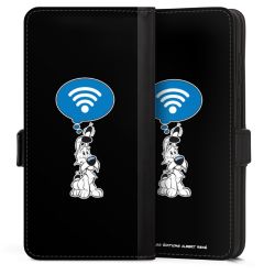 Sideflip mit Lasche schwarz