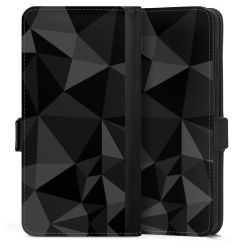 Motif Polygone Noir