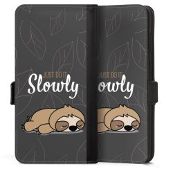 Just Do It Slowly Sloth Grey