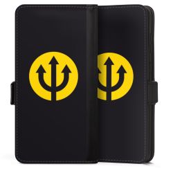 Sideflip with flap black/lateral flap