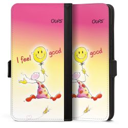 Sideflip mit Lasche schwarz