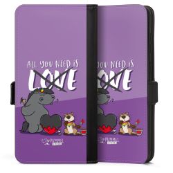 Sideflip mit Lasche schwarz