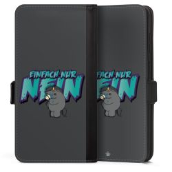 Sideflip mit Lasche schwarz