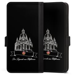 Sideflip mit Lasche schwarz