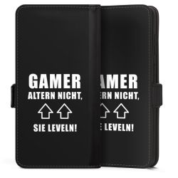 Sideflip mit Lasche schwarz