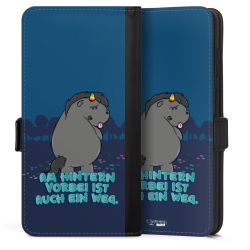 Sideflip mit Lasche schwarz