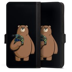 Sideflip mit Lasche schwarz