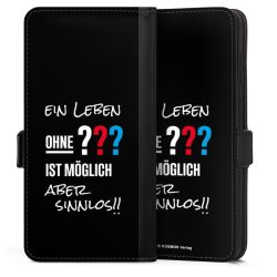 Sideflip mit Lasche schwarz