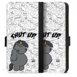 Sideflip mit Lasche schwarz