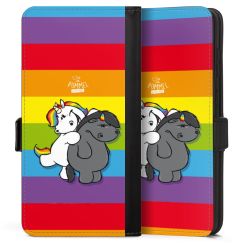 Sideflip mit Lasche schwarz