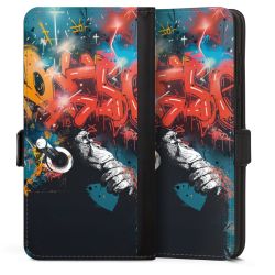 Sideflip with flap  black