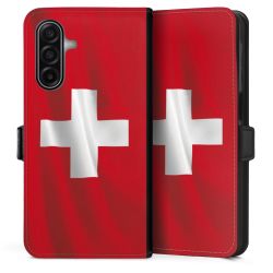 Sideflip with flap  black