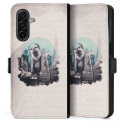 Sideflip with flap black/lateral flap