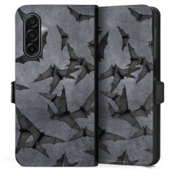 Sideflip with flap  black