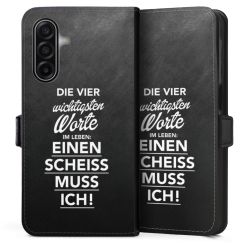 Sideflip mit Lasche schwarz