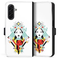 Sideflip with flap black/lateral flap