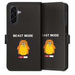 Sideflip mit Lasche schwarz