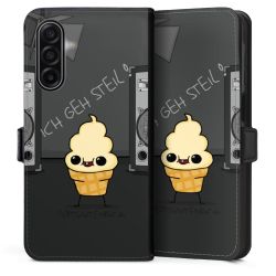 Sideflip mit Lasche schwarz