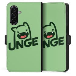 Sideflip mit Lasche schwarz