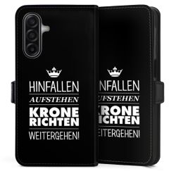 Sideflip mit Lasche schwarz