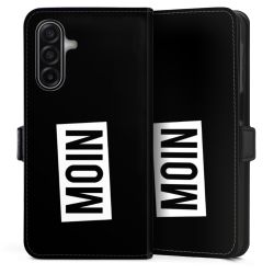 Sideflip mit Lasche schwarz