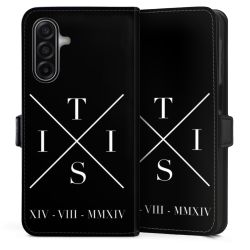 Sideflip mit Lasche schwarz