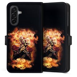 Sideflip with flap black/lateral flap