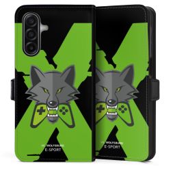 Sideflip mit Lasche schwarz