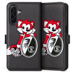 Sideflip mit Lasche schwarz