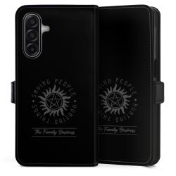 Sideflip with flap  black