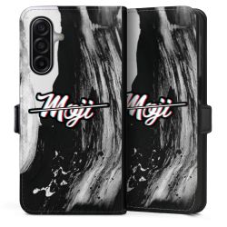 Sideflip mit Lasche schwarz