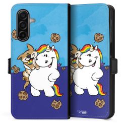 Sideflip mit Lasche schwarz