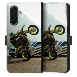 Sideflip mit Lasche schwarz