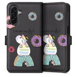 Sideflip mit Lasche schwarz