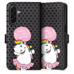 Sideflip mit Lasche schwarz