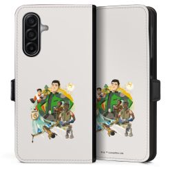 Sideflip mit Lasche schwarz