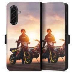 Sideflip mit Lasche schwarz