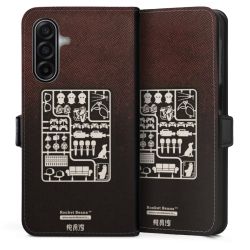 Sideflip mit Lasche schwarz