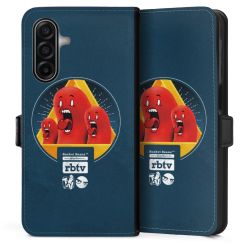 Sideflip mit Lasche schwarz