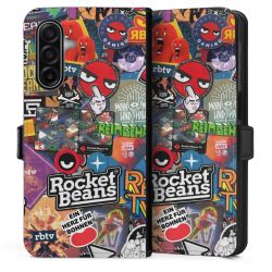 Sideflip mit Lasche schwarz