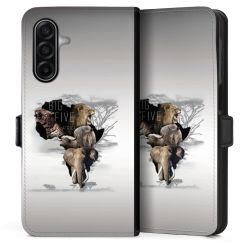 Sideflip with flap  black