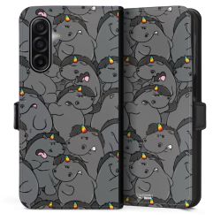 Sideflip mit Lasche schwarz