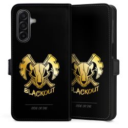 Sideflip mit Lasche schwarz