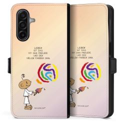 Sideflip mit Lasche schwarz