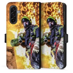 Sideflip with flap black/lateral flap