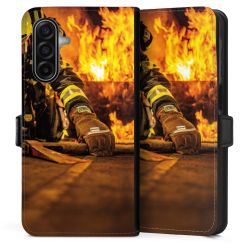 Sideflip with flap  black