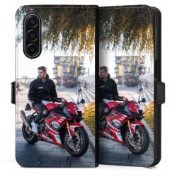 Sideflip mit Lasche schwarz