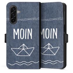 Sideflip mit Lasche schwarz