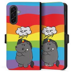 Sideflip mit Lasche schwarz